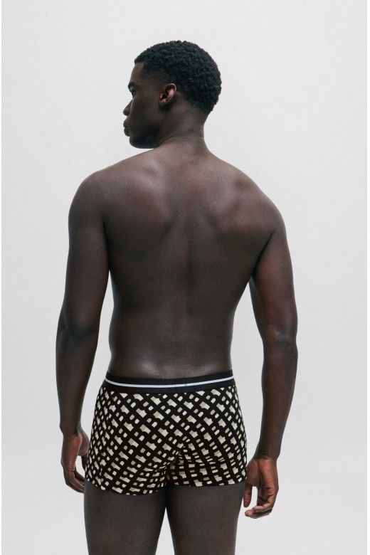 Boxer HUGO BOSS Bold Disign Pack 3U Organic Cotton Boxer HUGO BOSS Bold Disign Pack 3U Organic Cotton