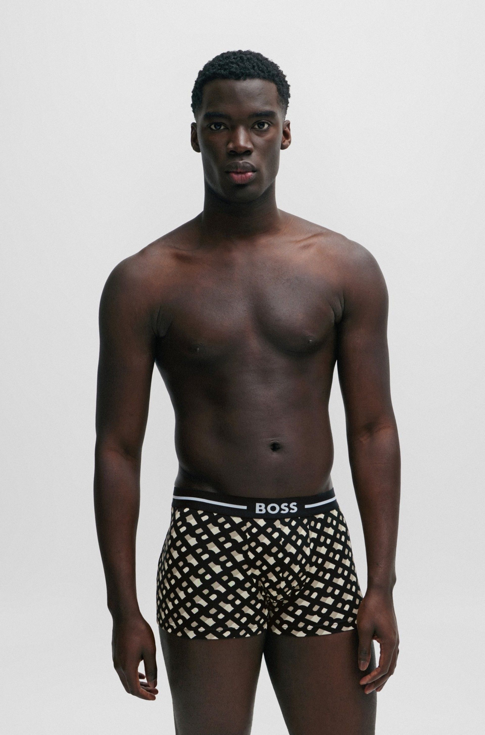 Boxer HUGO BOSS Bold Disign Pack 3U Organic Cotton