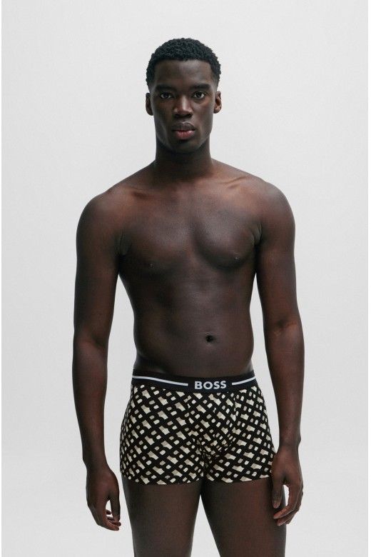 Boxer HUGO BOSS Bold Disign Pack 3U Organic Cotton Boxer HUGO BOSS Bold Disign Pack 3U Organic Cotton