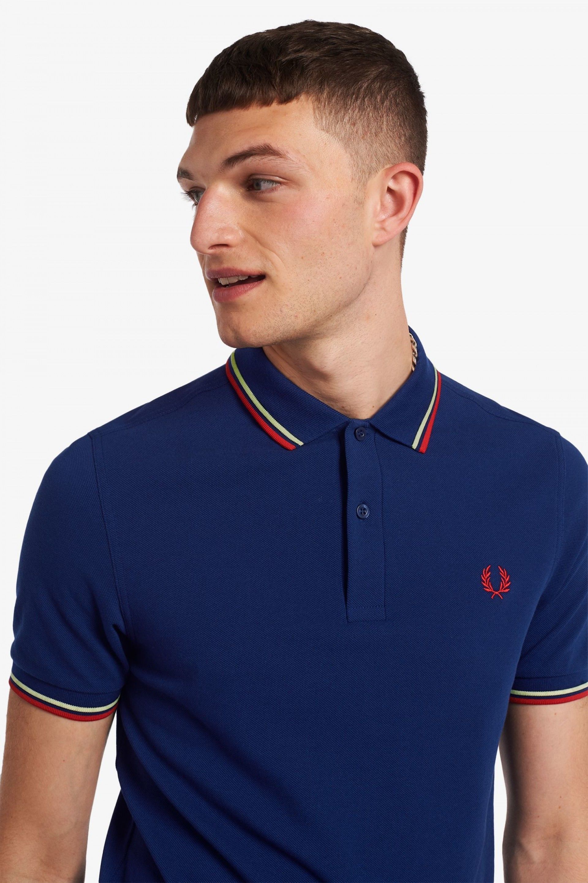Polo FRED PERRY R/G Slim Fit M3600