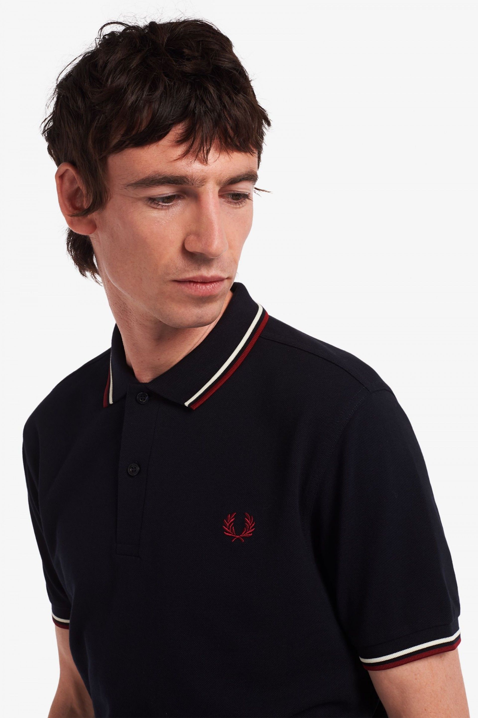 Polo FRED PERRY R/G Slim Fit M3600