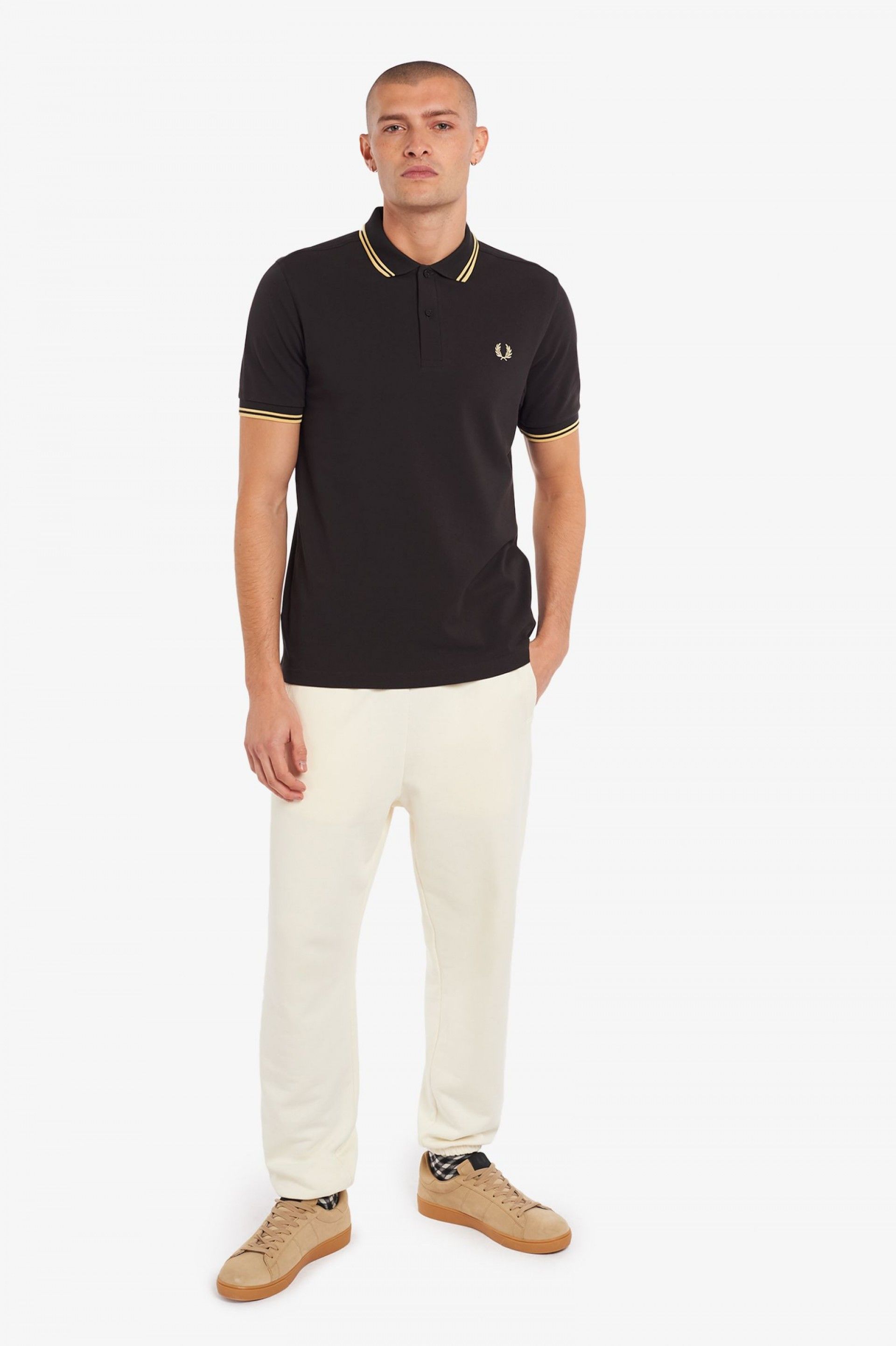 Polo FRED PERRY R/G Slim Fit M3600