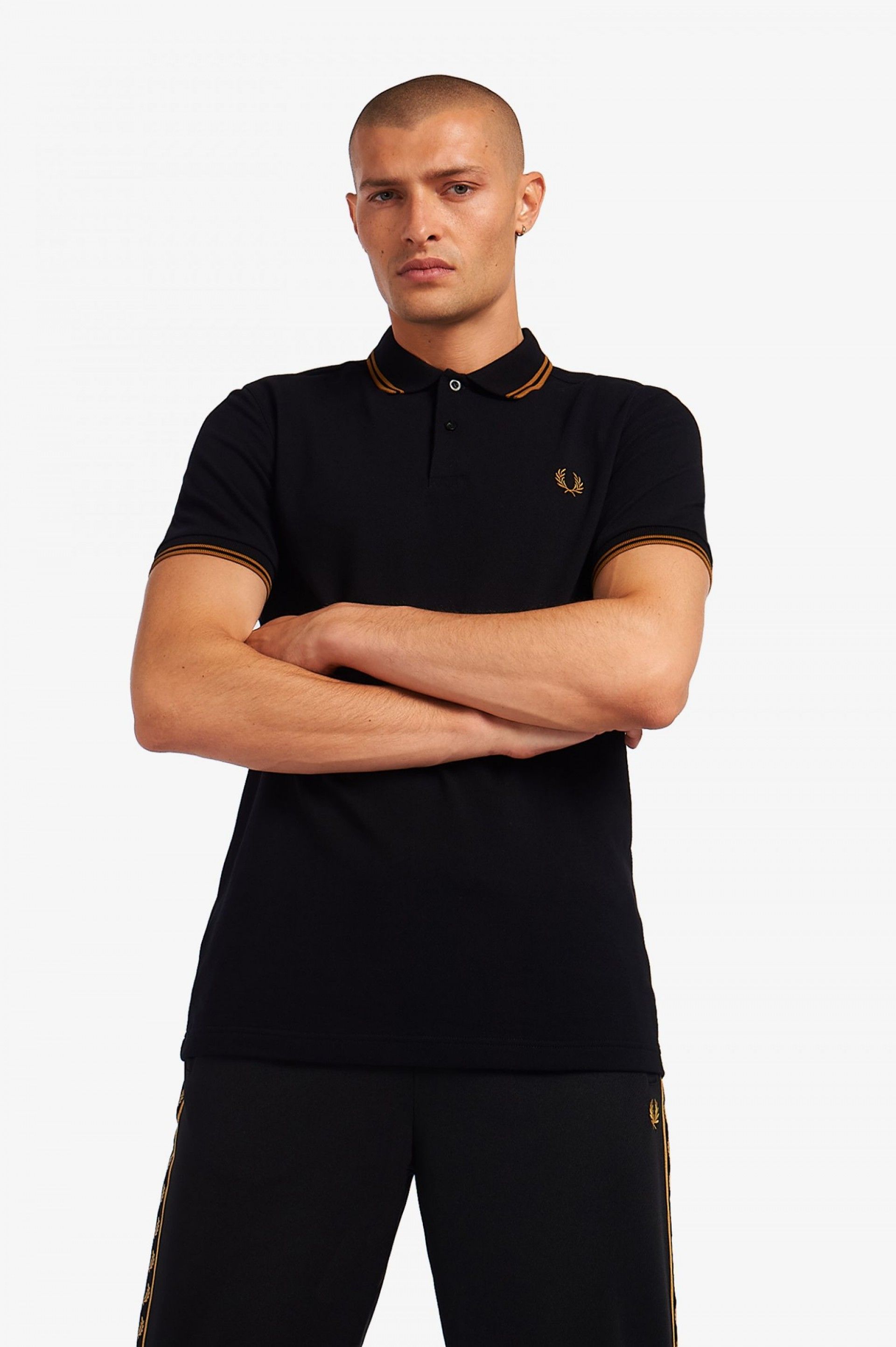 Polo FRED PERRY R/G Slim Fit M3600