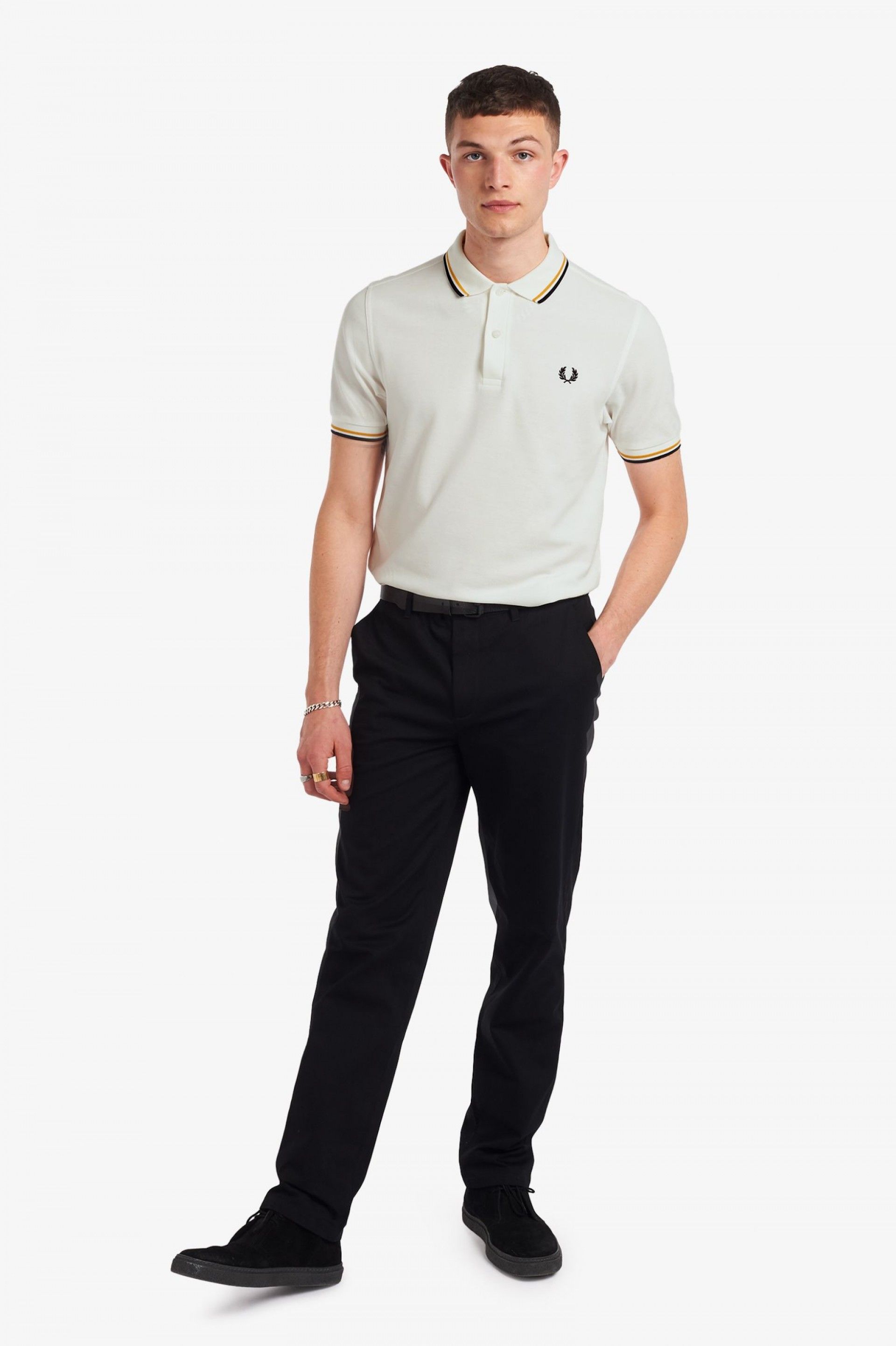 Polo FRED PERRY R/G Slim Fit M3600