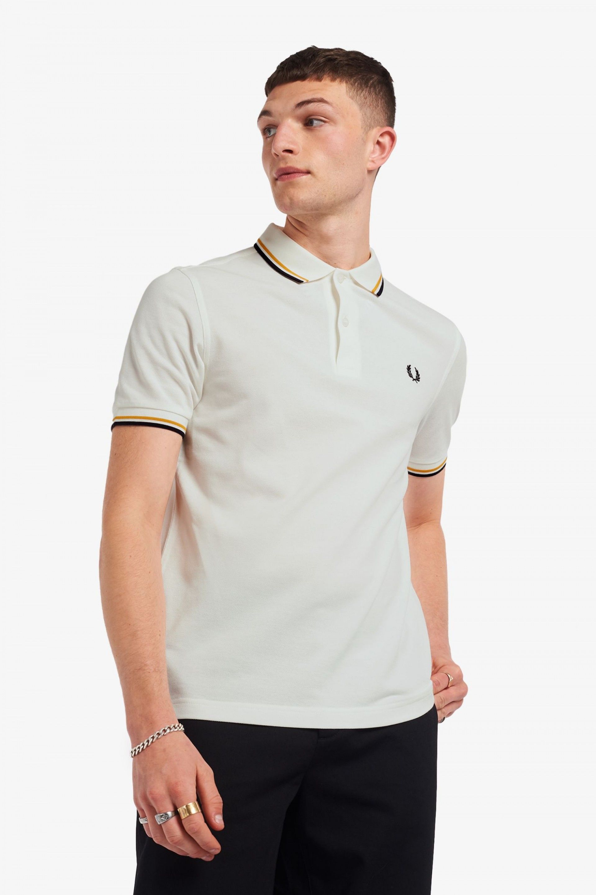 Polo FRED PERRY R/G Slim Fit M3600