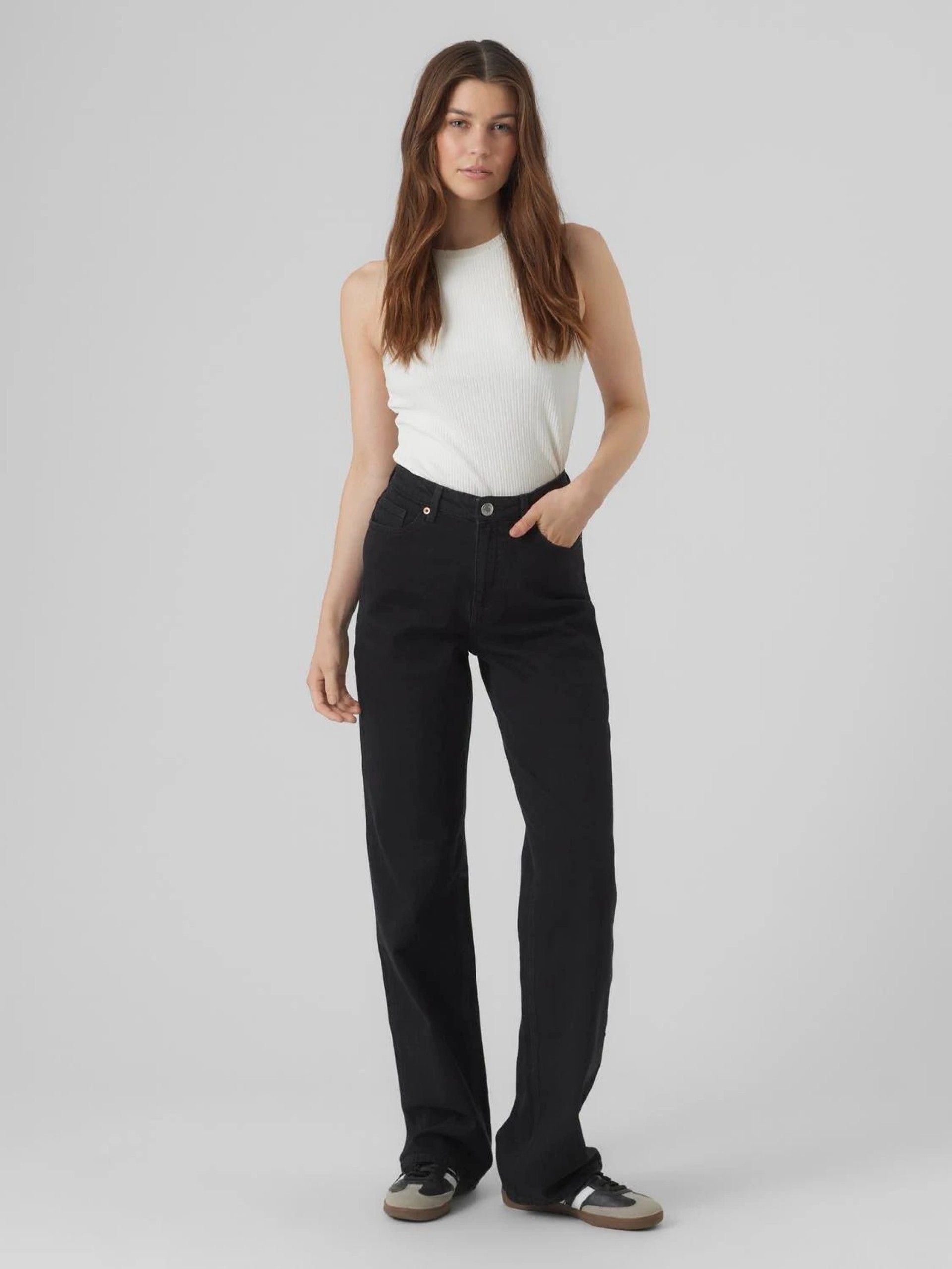 Calça Mulher Jeans TESSA HR WIDE Vero Moda