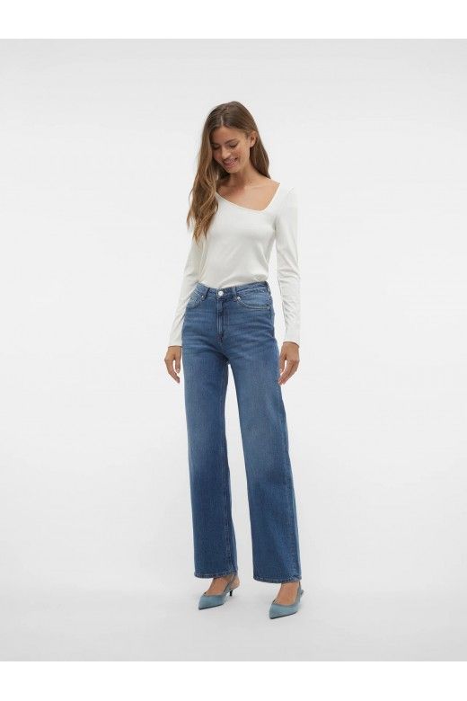 Cala Mulher Jeans TESSA HR WIDE Vero Moda