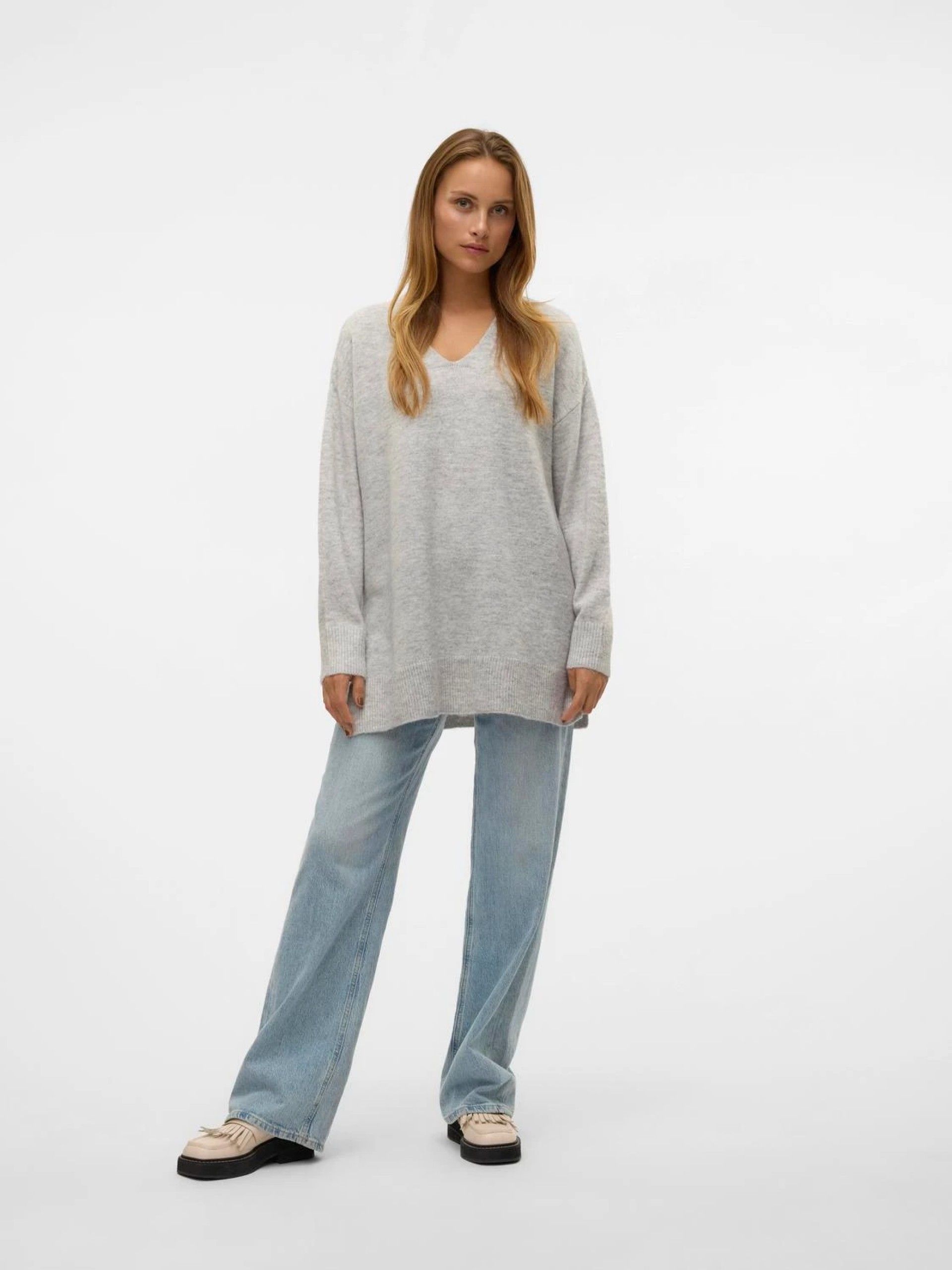 Camisola Mulher V FILUCA Long Vero Moda