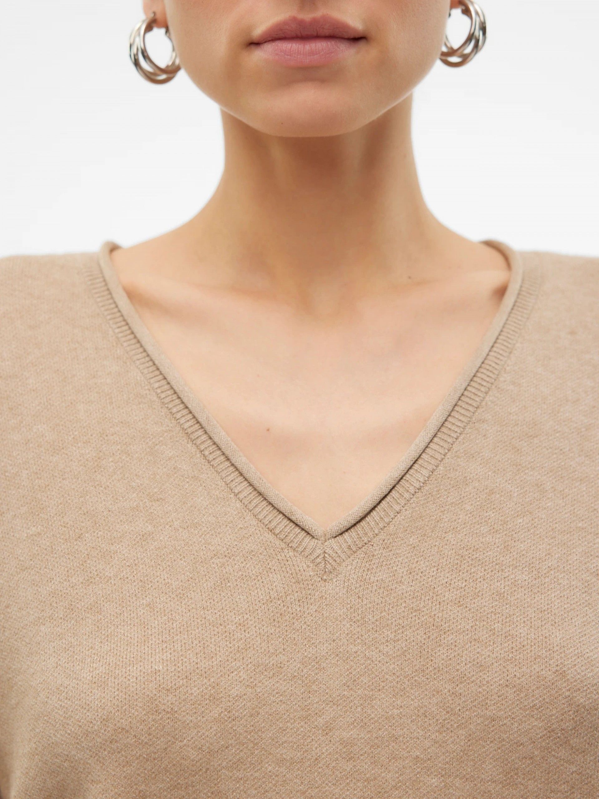 Camisola Mulher Pullover GOLD Long VERO MODA