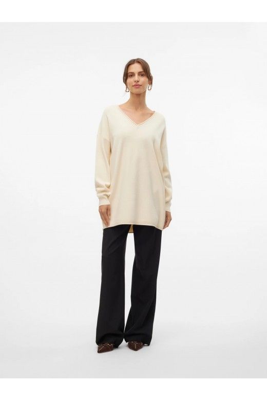 Camisola Mulher Pullover GOLD Long VERO MODA