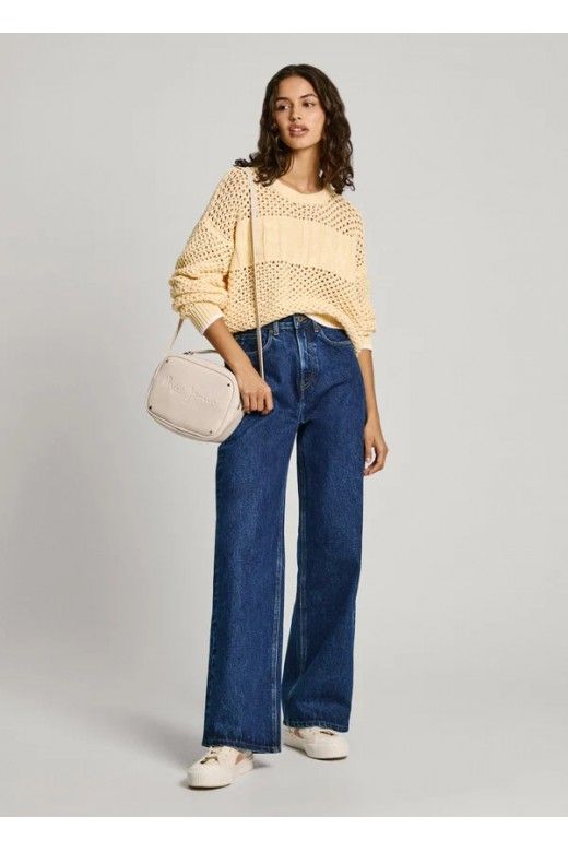 Calça Mulher Jeans STRAIGHT UHW Pepe Jeans Calça Mulher Jeans STRAIGHT UHW Pepe Jeans