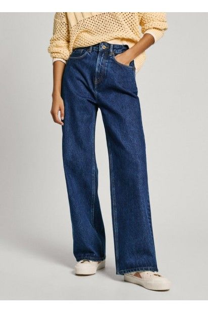Cala Mulher Jeans STRAIGHT UHW Pepe Jeans