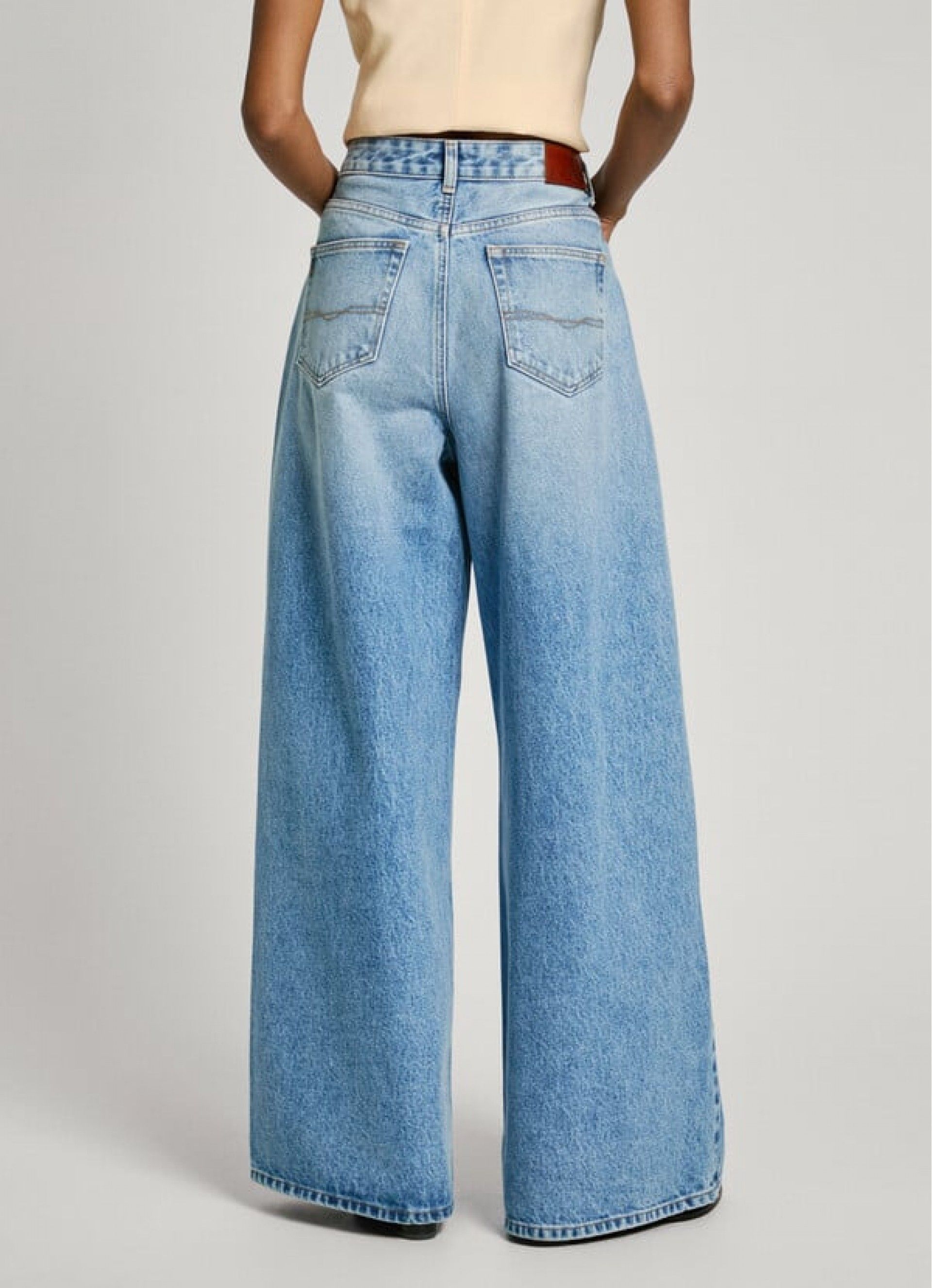 Calça Mulher Jeans WIDE LEG UHW Pepe Jeans