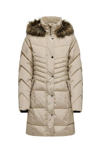 Parka Mulher Puffer capuz com pelo NORA ONLY