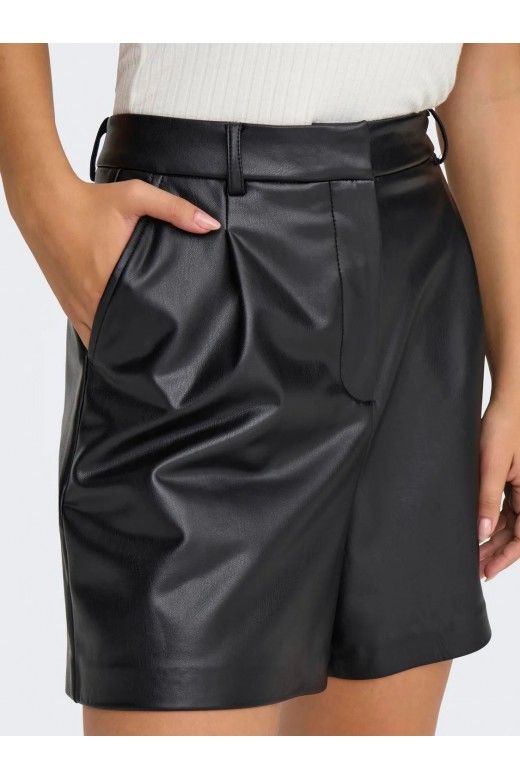 Calo Mulher Faux Leather Shorts PENNY ONLY