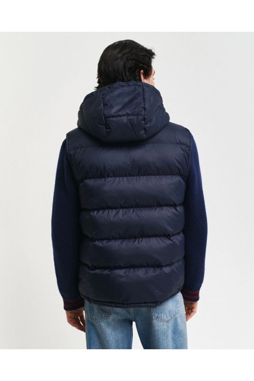 Colete Homem GANT Acolchoado com Capuz Colete Homem GANT Acolchoado com Capuz