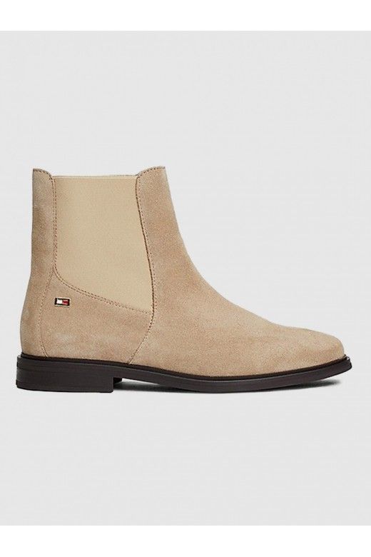 Bota Mulher Chelsea em Camurça da Tommy Hilfiger Bota Mulher Chelsea em Camurça da Tommy Hilfiger