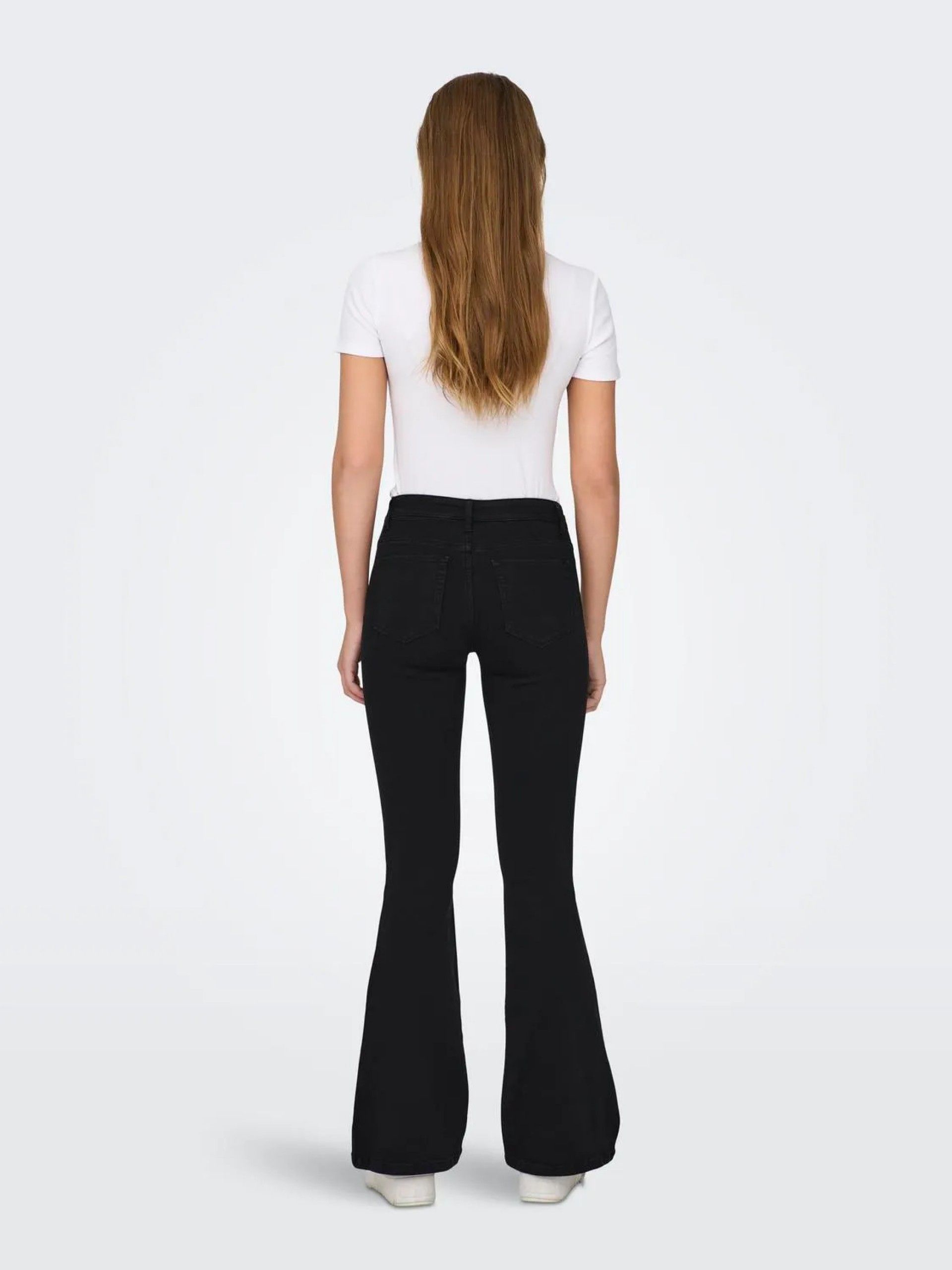 Calça Mulher Jeans REESE Reg Retro Flared ONLY