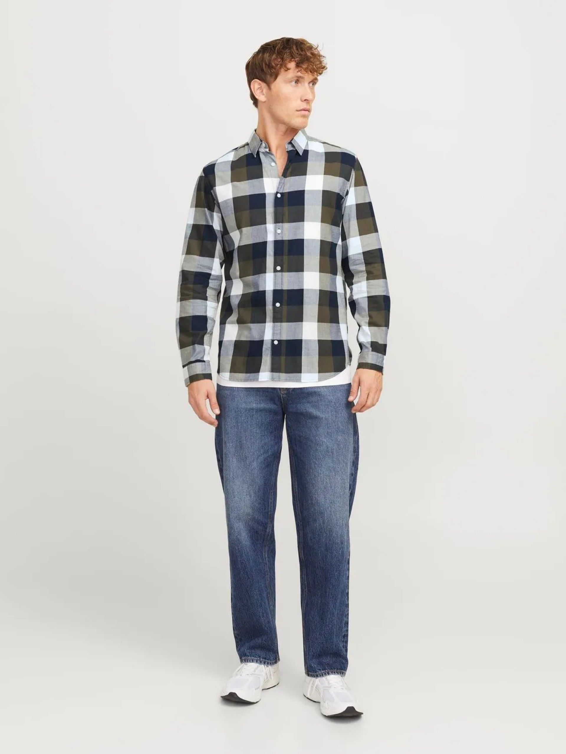 Camisa OSHUA BUFFALO Xadrez Jack Jones