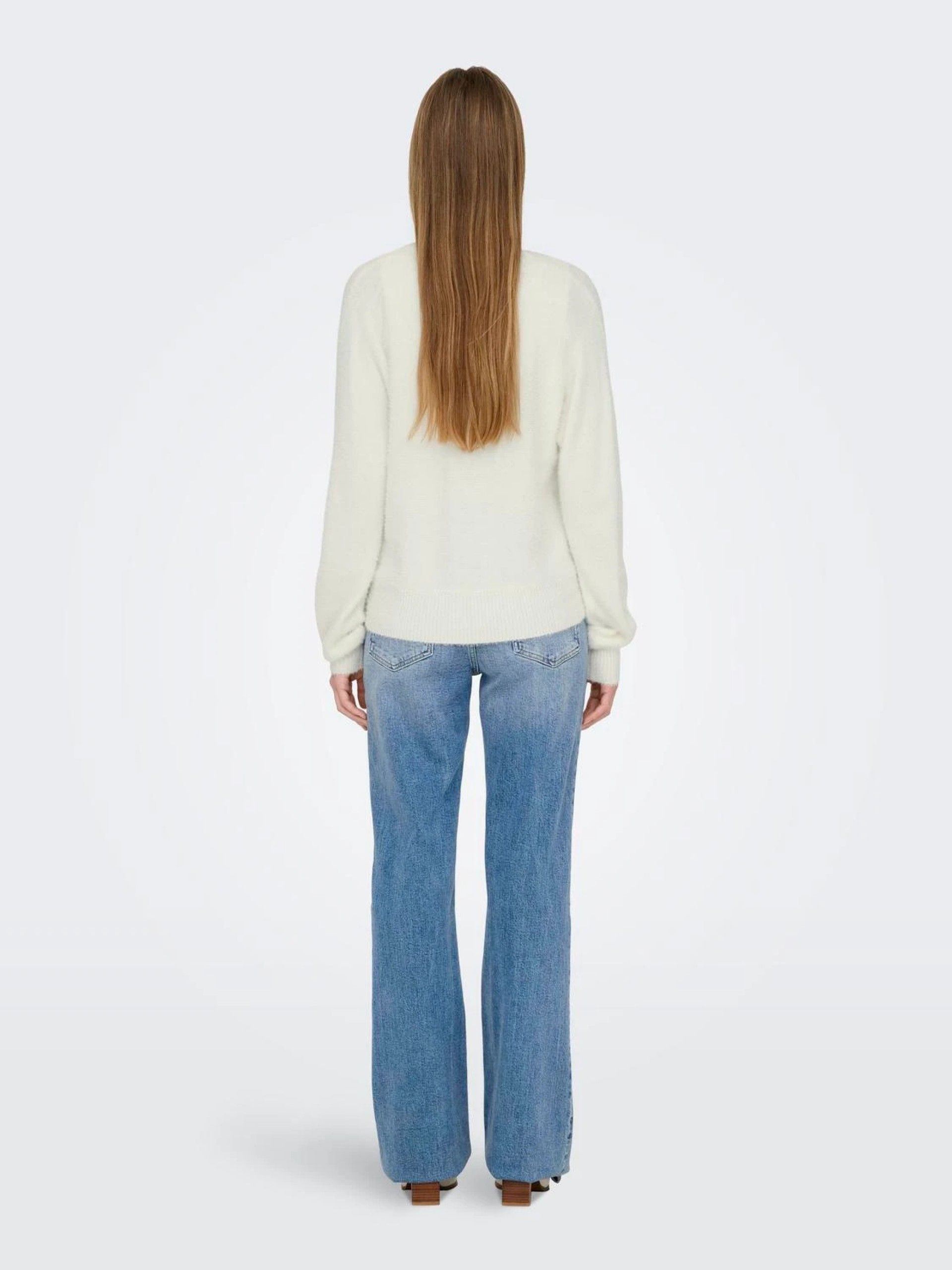 Casaco Malha V Mulher ELLA PIUMO ONLY