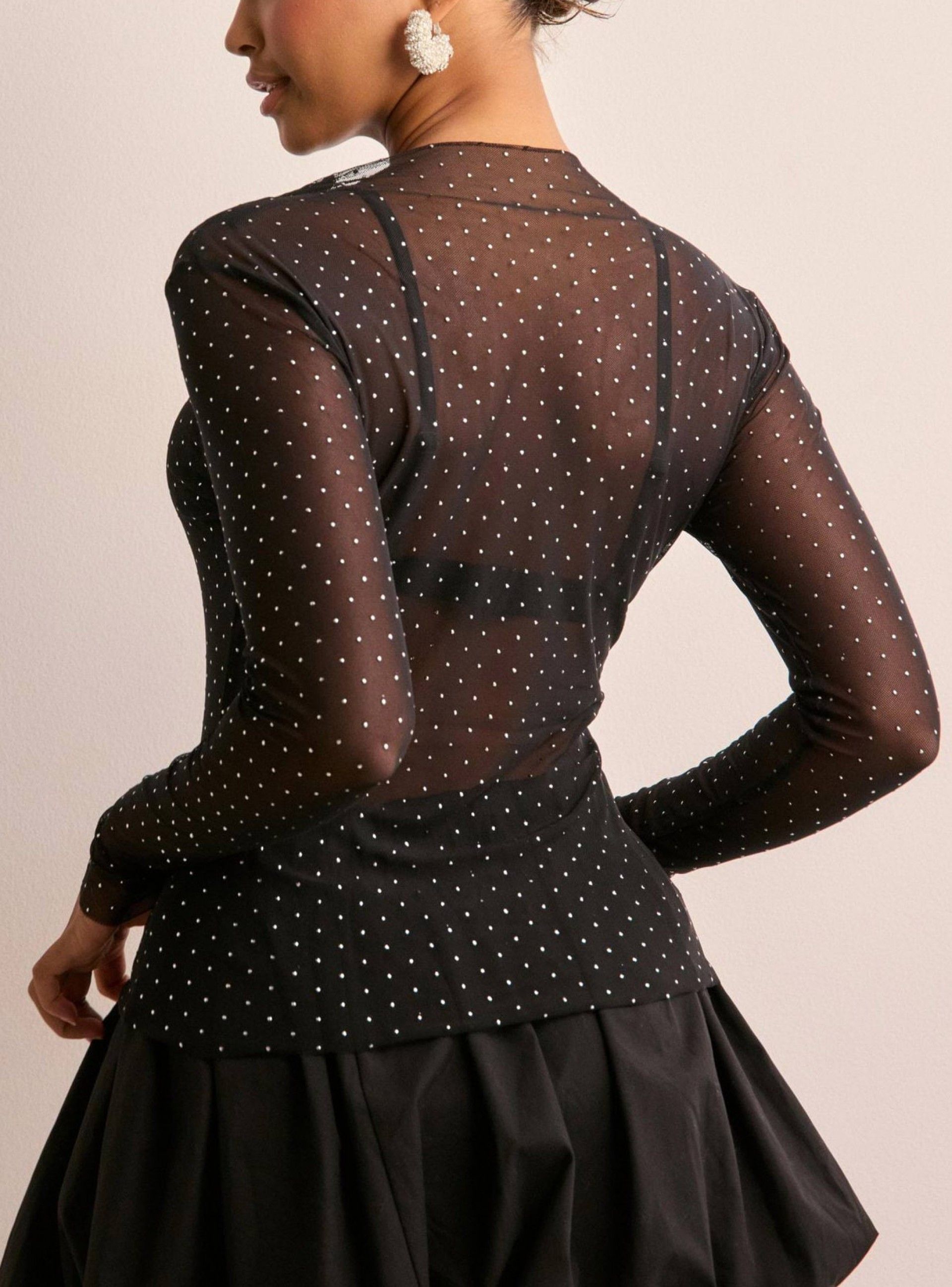 Top ELSA com Brilhantes JRS ONLY JDY