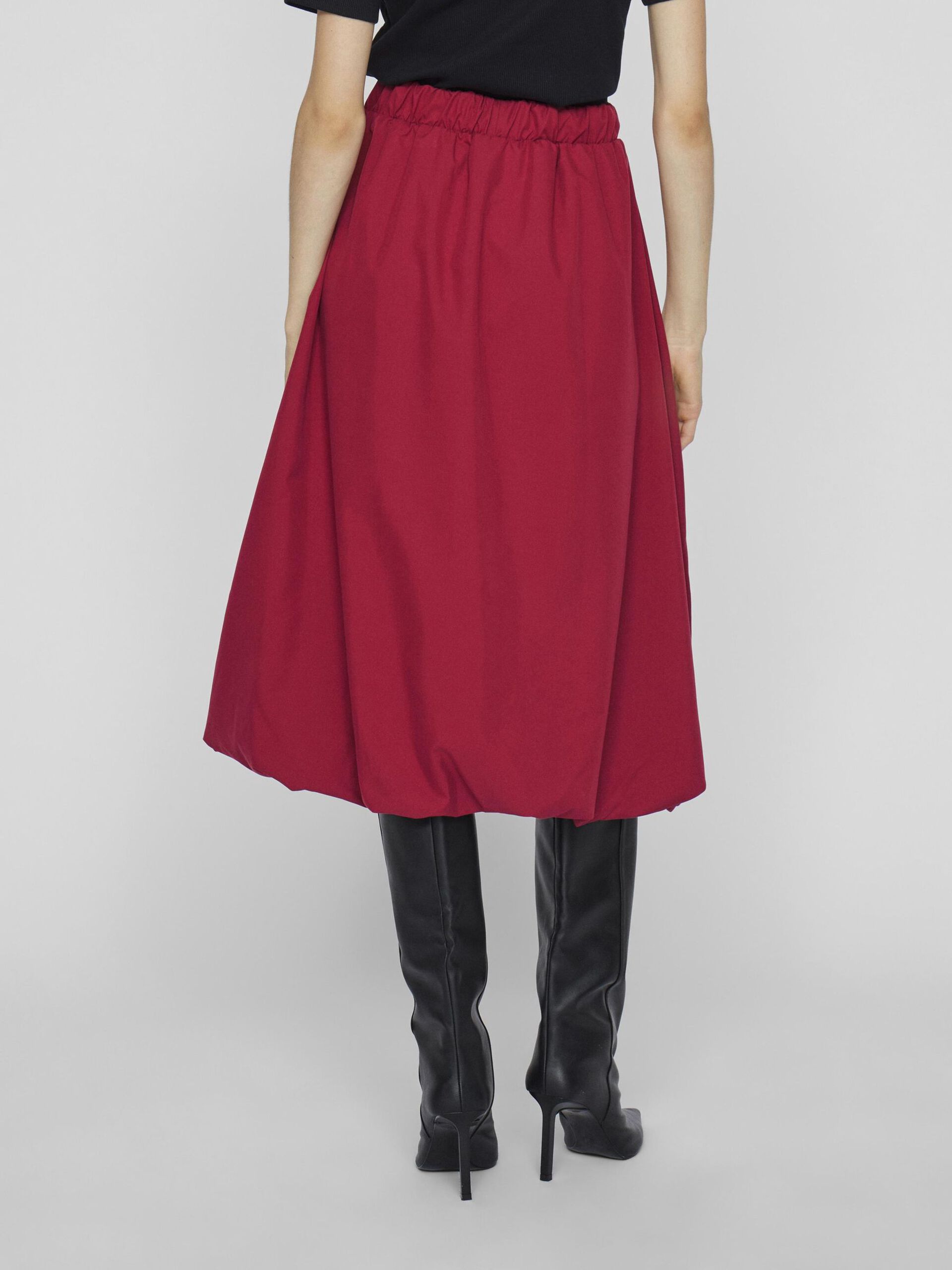 Saia Midi Efeito Balão da Vila