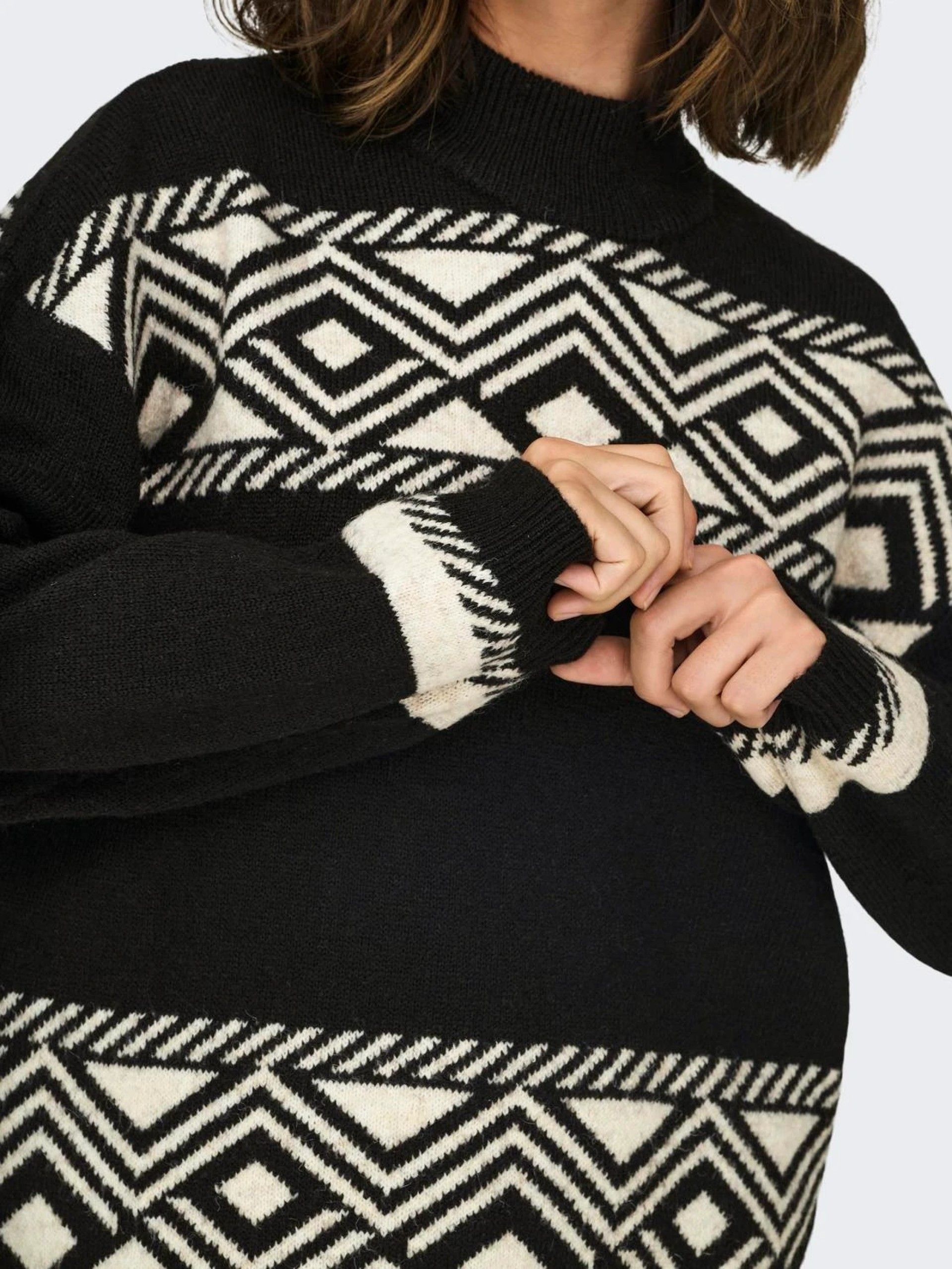 Camisola Mulher VICTORIA JQ Gola Subida ONLY