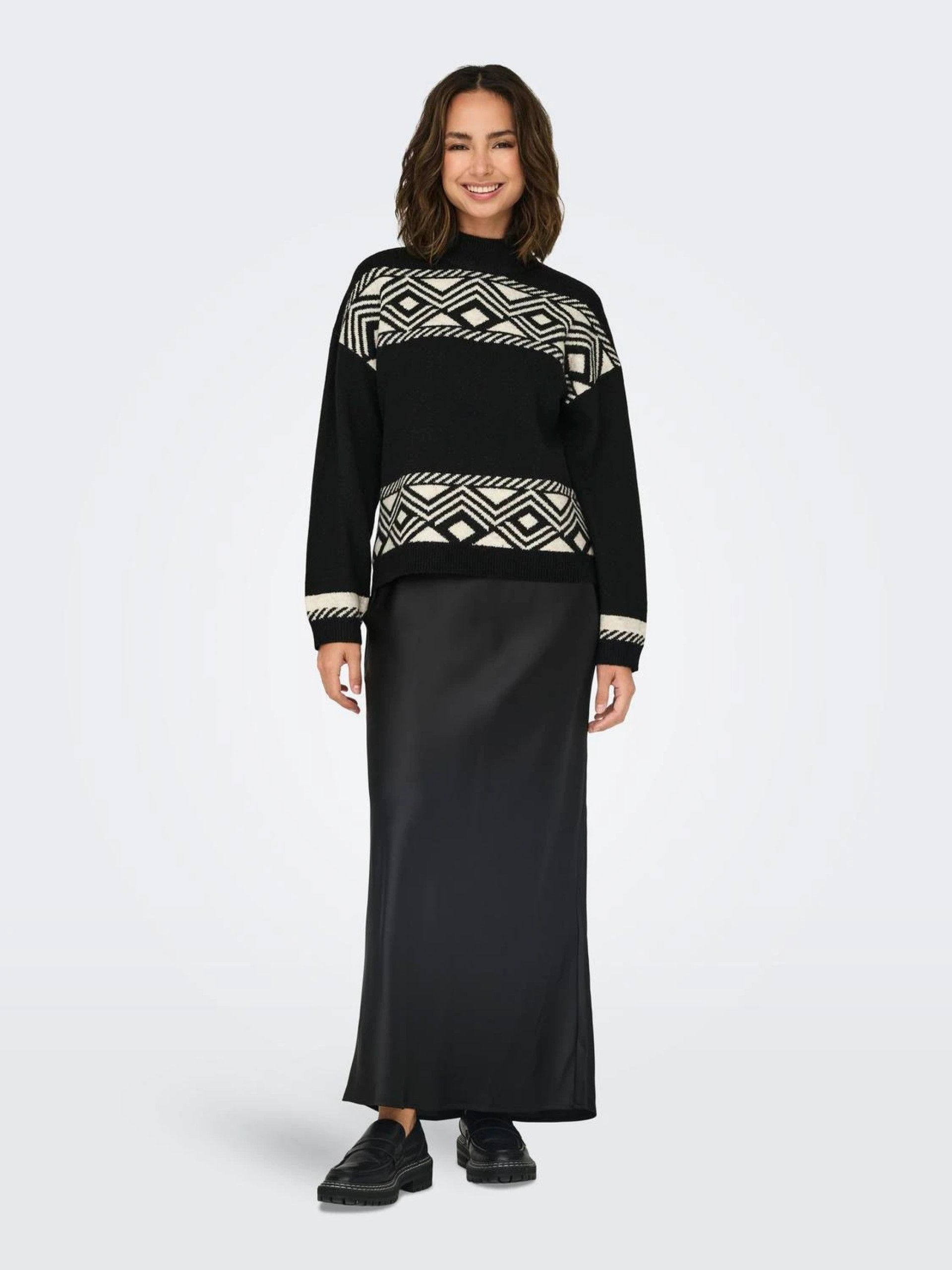 Camisola Mulher VICTORIA JQ Gola Subida ONLY