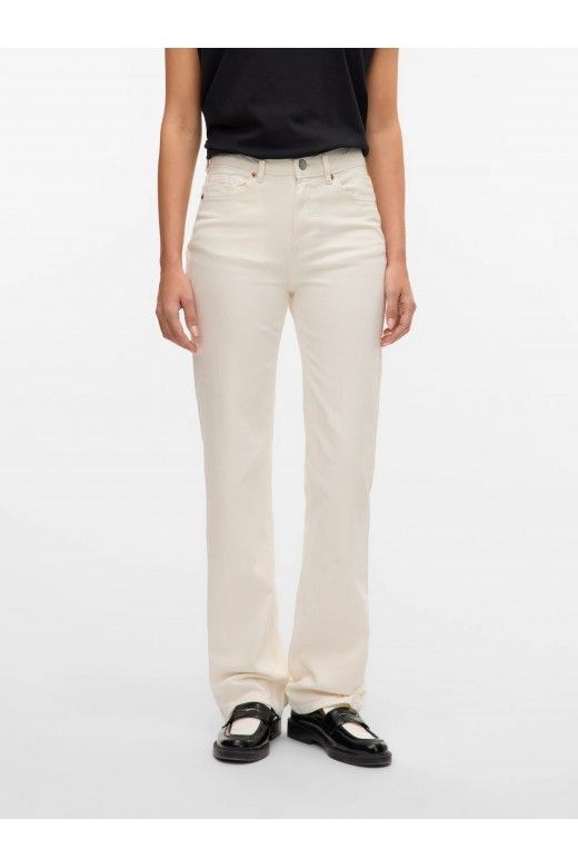 Calça Mulher Jeans TESSA Cru VERO MODA Calça Mulher Jeans TESSA Cru VERO MODA