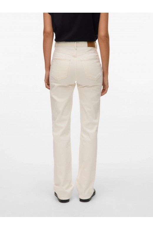 Calça Mulher Jeans TESSA Cru VERO MODA Calça Mulher Jeans TESSA Cru VERO MODA