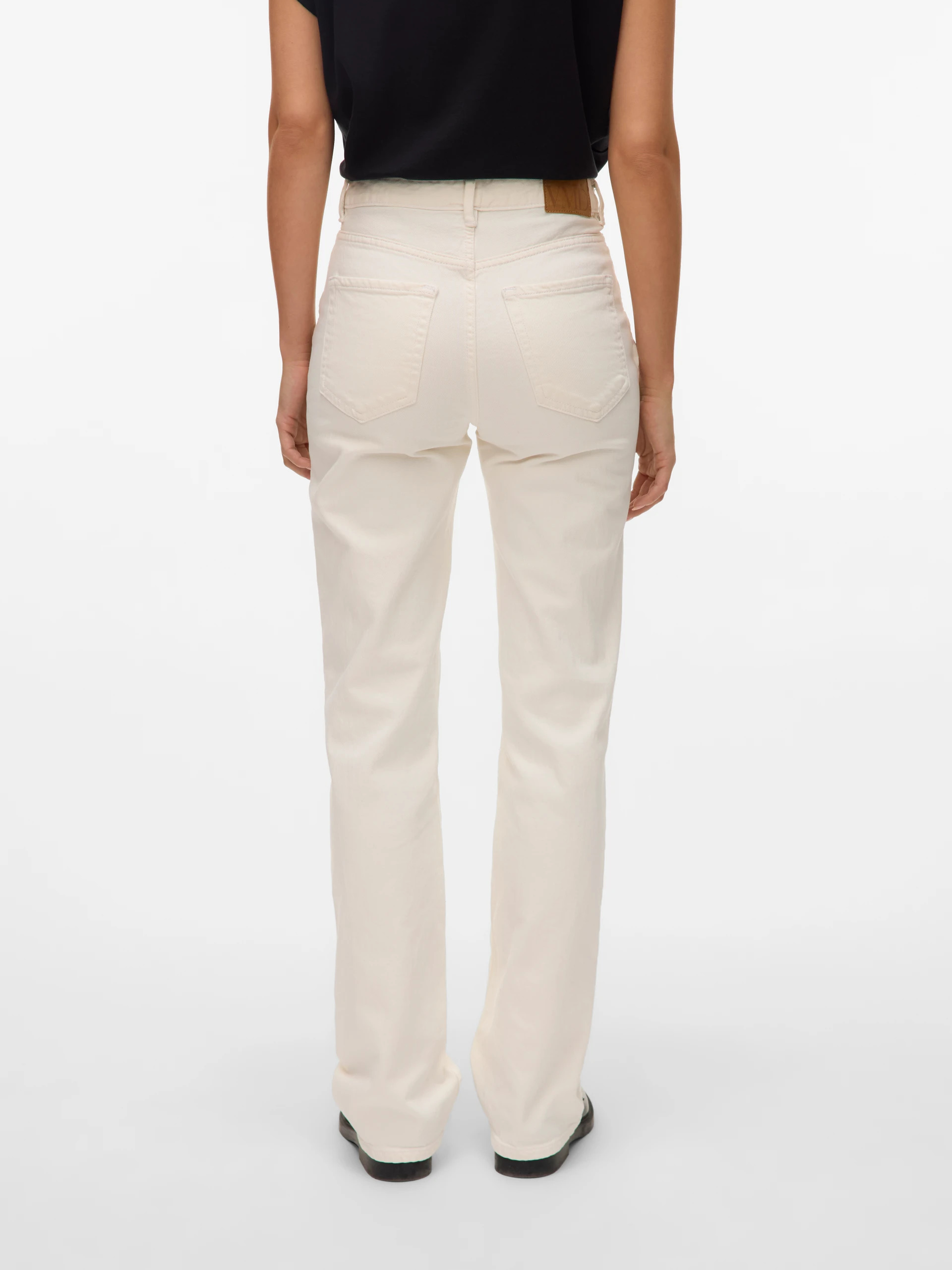 Calça Mulher Jeans TESSA Cru VERO MODA