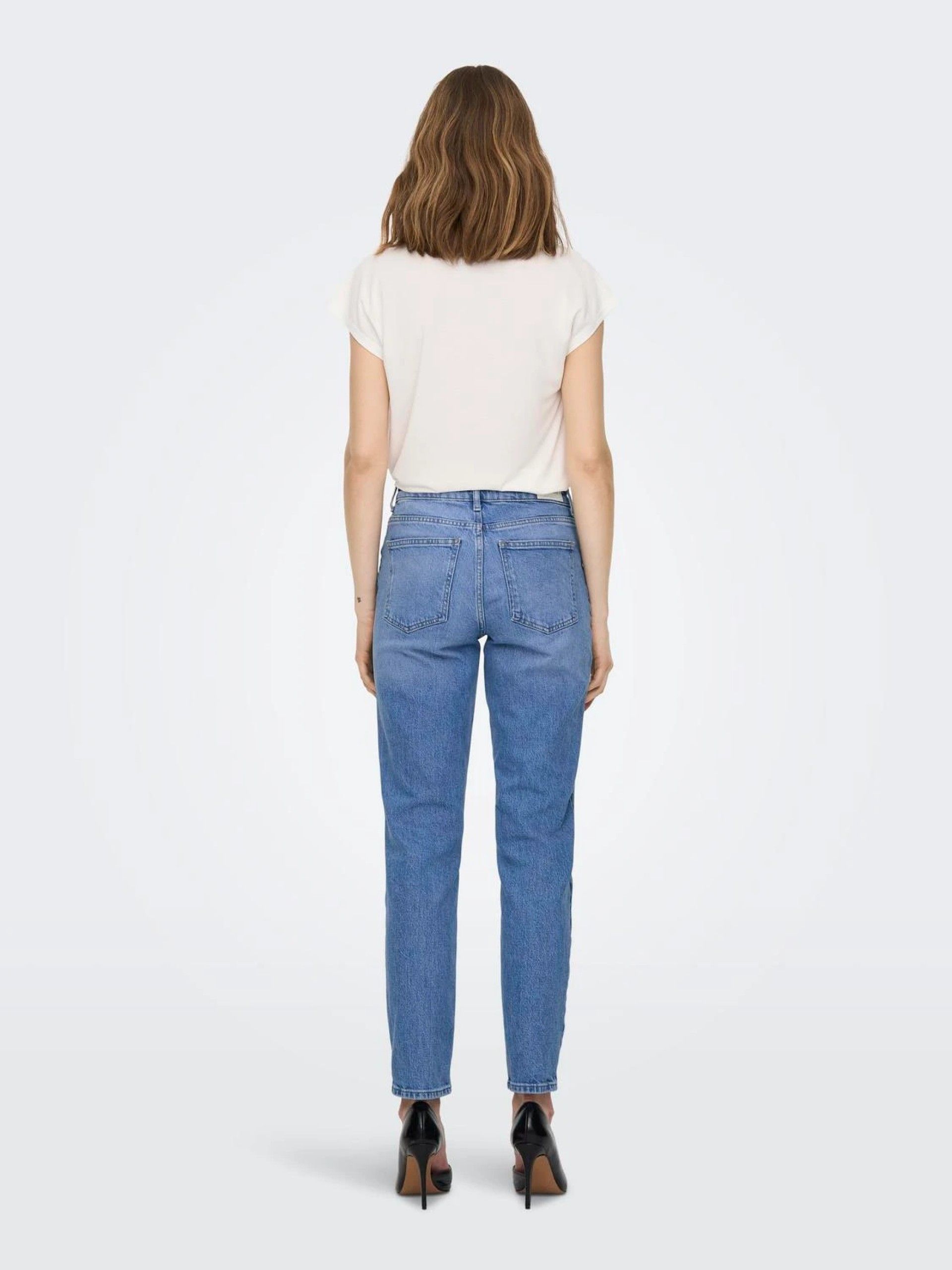 Calça Mulher Jeans EMILY HW STR ONLY
