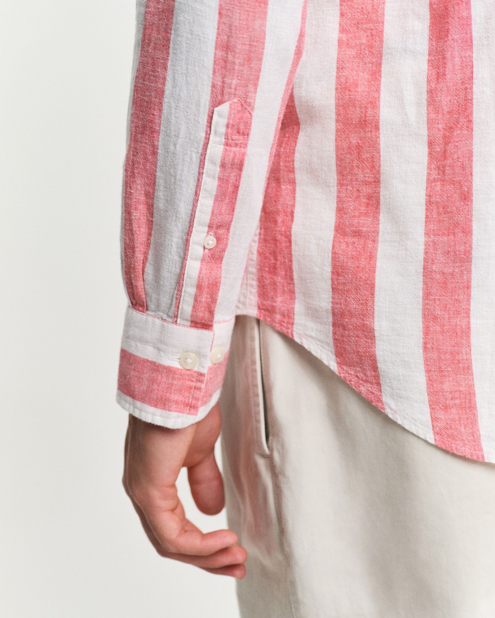 Camisa GANT Riscas LINEN BOLD Casual