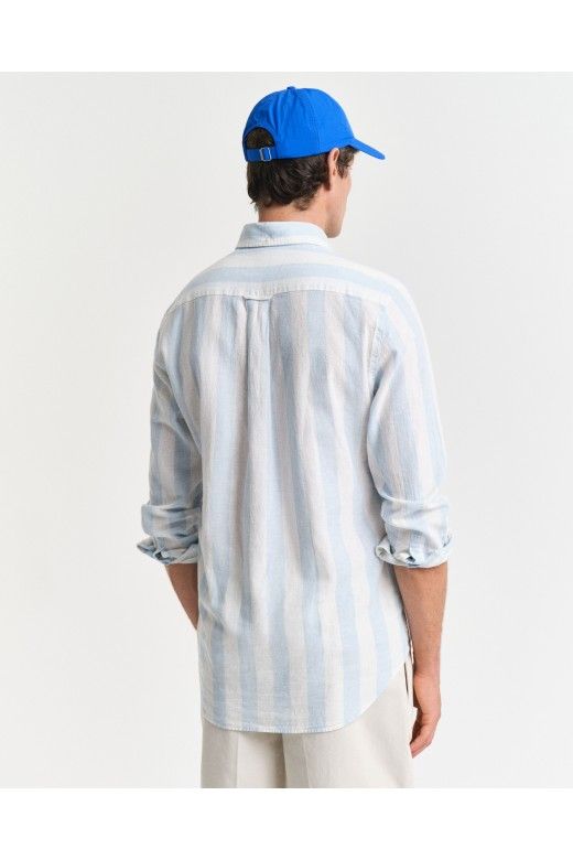 Camisa GANT Riscas LINEN BOLD Casual Camisa GANT Riscas LINEN BOLD Casual