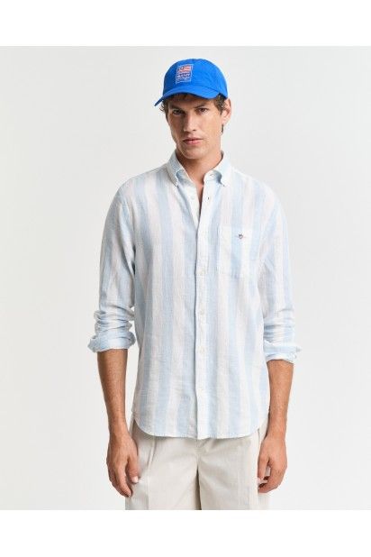 Camisa GANT Riscas LINEN BOLD Casual