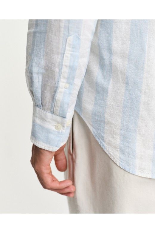Camisa GANT Riscas LINEN BOLD Casual Camisa GANT Riscas LINEN BOLD Casual