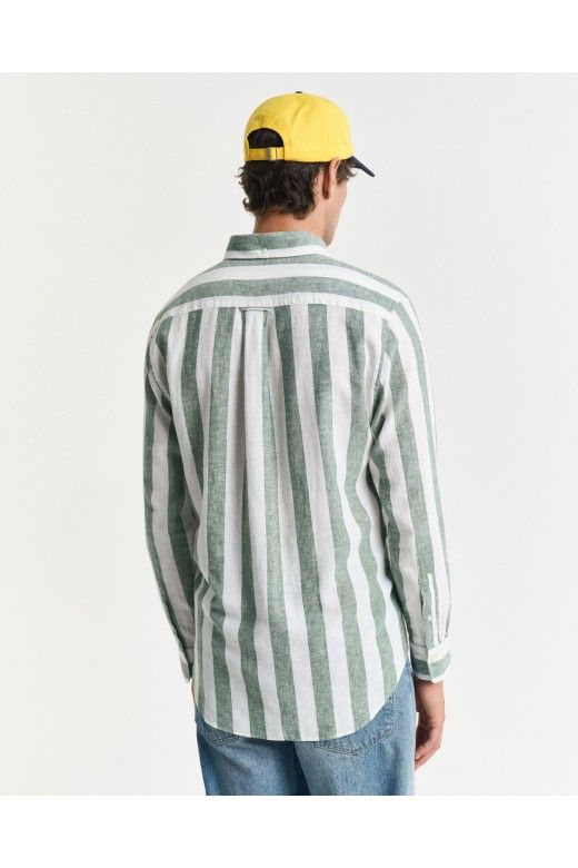 Camisa GANT Riscas LINEN BOLD Casual Camisa GANT Riscas LINEN BOLD Casual