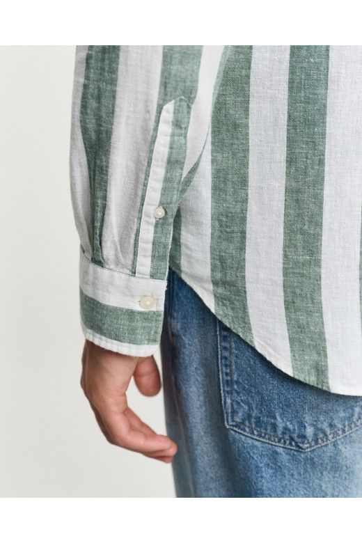 Camisa GANT Riscas LINEN BOLD Casual Camisa GANT Riscas LINEN BOLD Casual