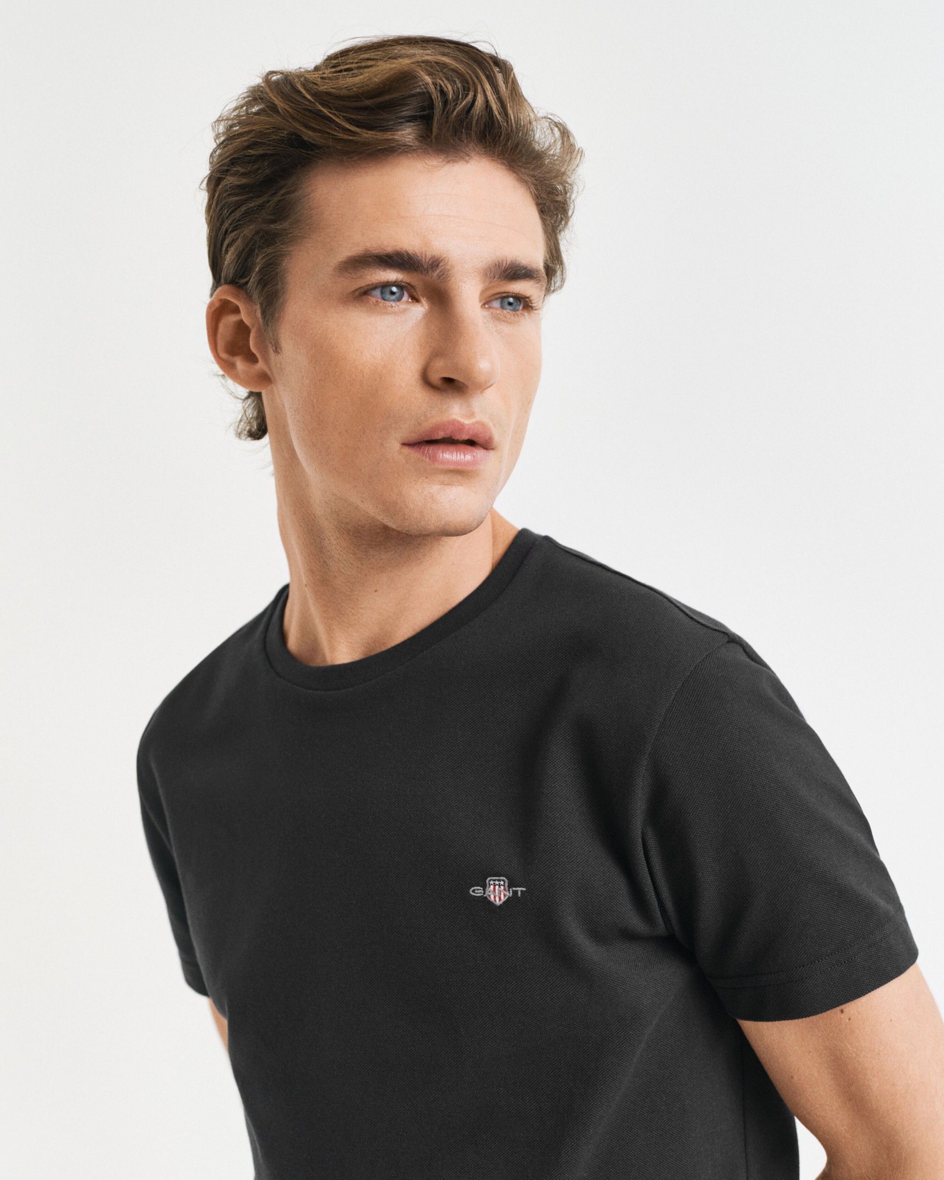 T-Shirt Homem GANT Pique Slim