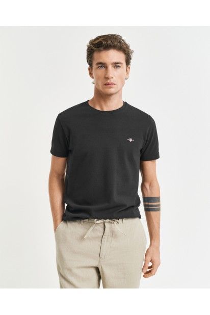 T-Shirt Homem GANT Pique Slim