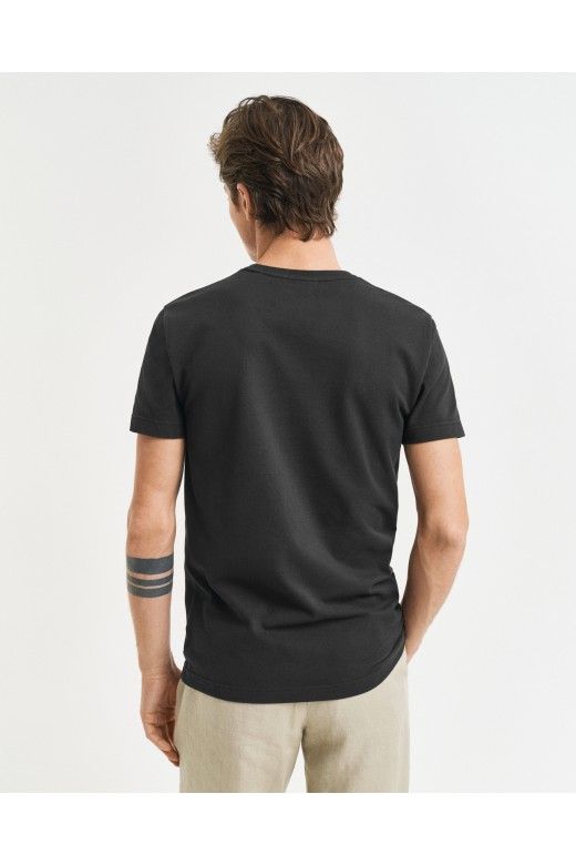 T-Shirt Homem GANT Pique Slim T-Shirt Homem GANT Pique Slim
