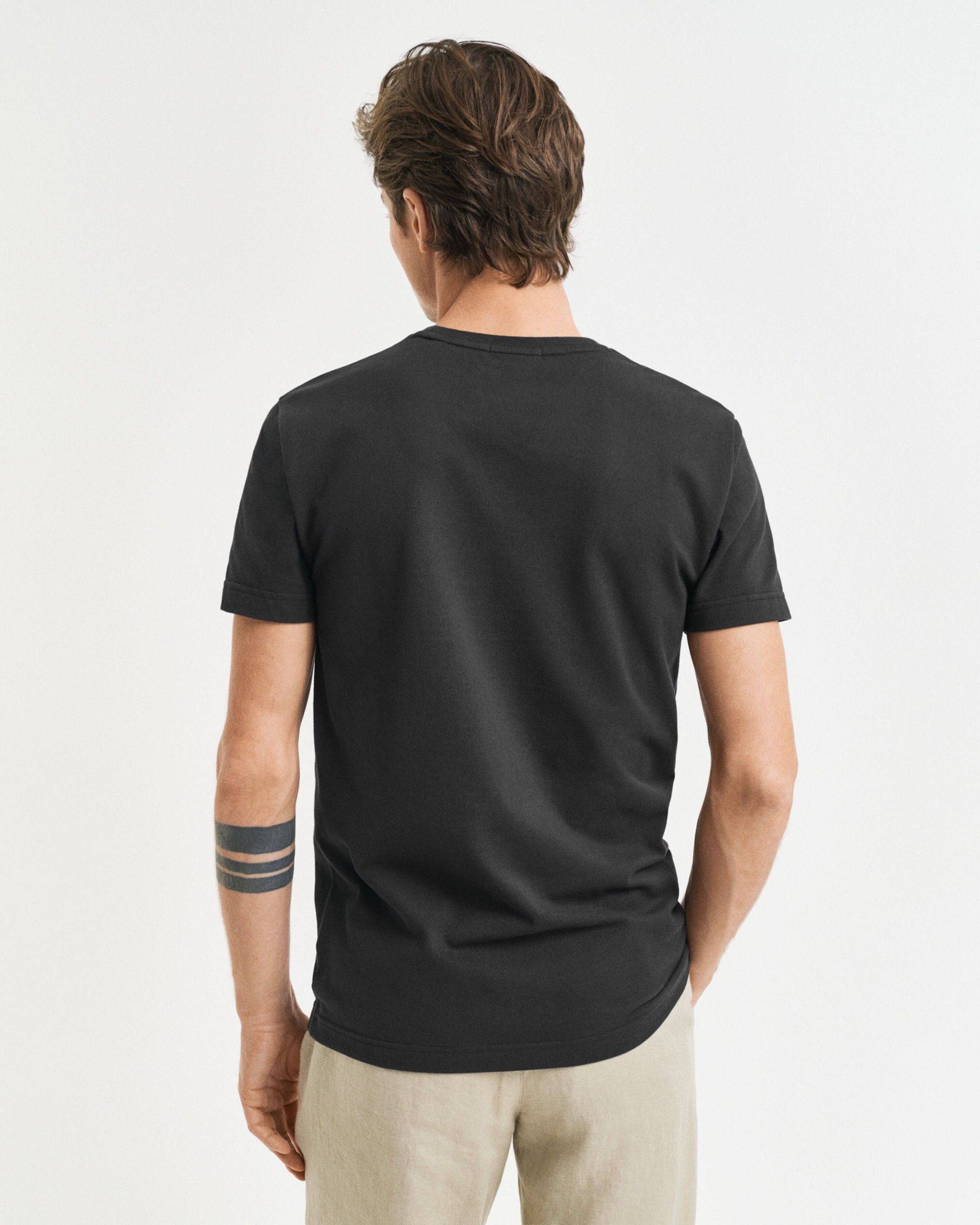 T-Shirt Homem GANT Pique Slim
