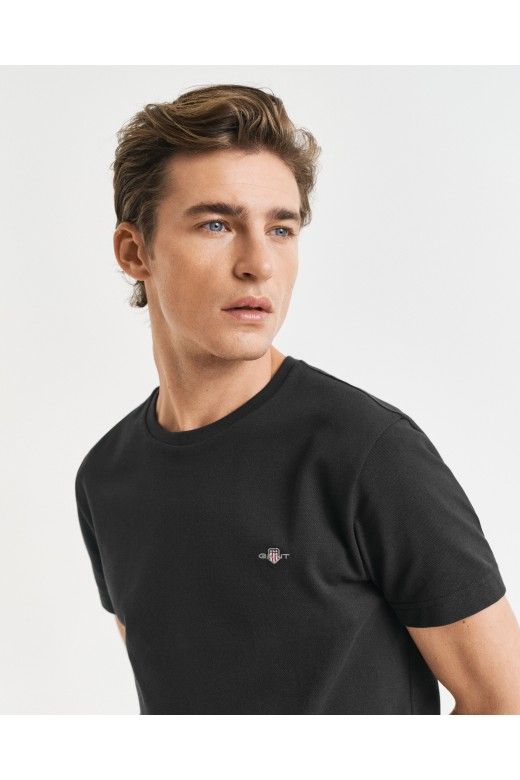 T-Shirt Homem GANT Pique Slim T-Shirt Homem GANT Pique Slim