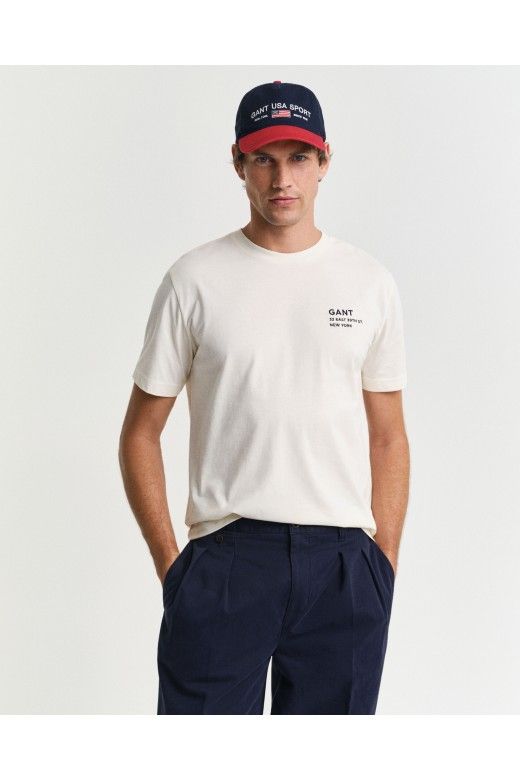 T-Shirt Homem GANT NEW YORK T-Shirt Homem GANT NEW YORK