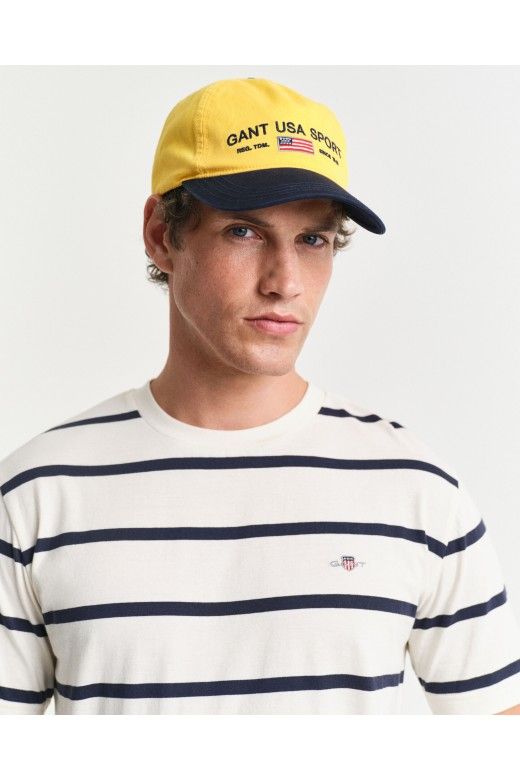 T-Shirt Homem GANT com Riscas T-Shirt Homem GANT com Riscas