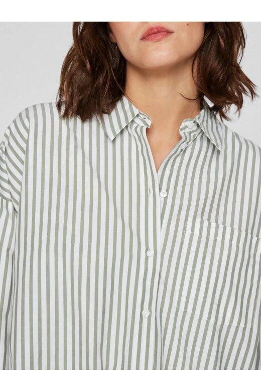 Camisa Mulher Blusa DARMA Riscas VILA