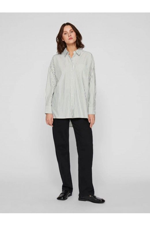 Camisa Mulher Blusa DARMA Riscas VILA