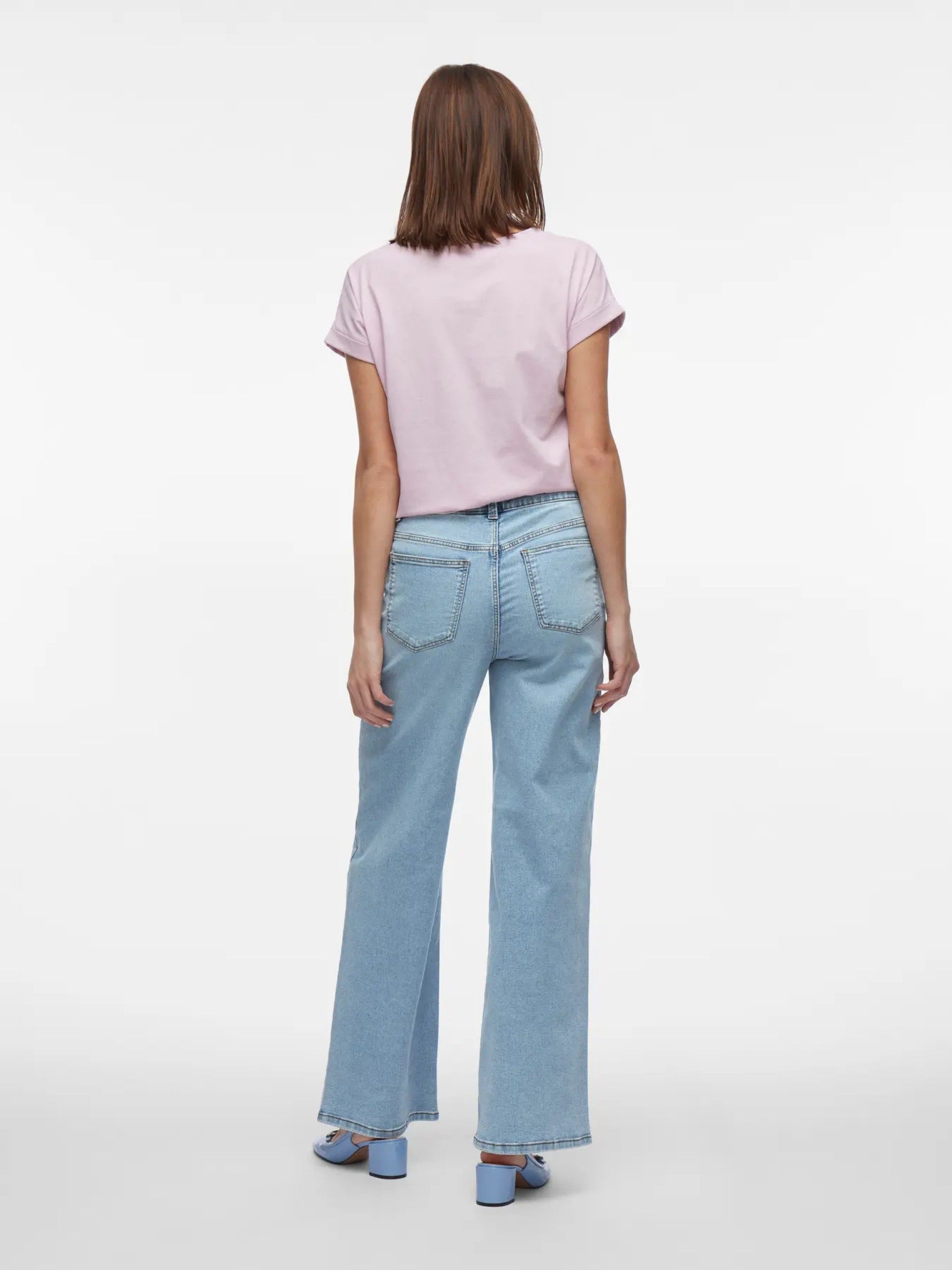 Calça Mulher Jeans EMMA HW Wide VILA