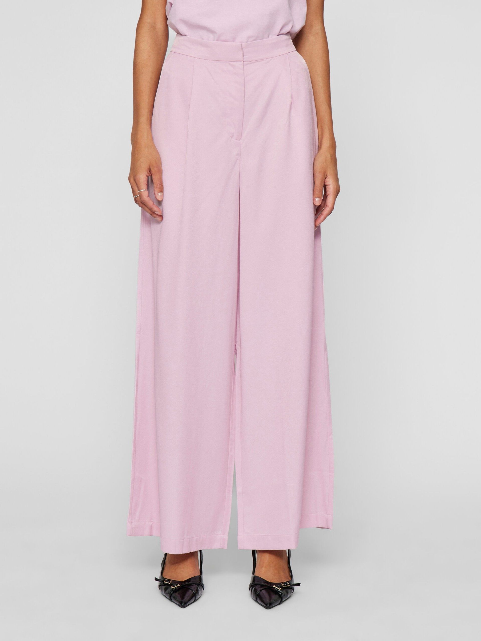 Calça Mulher GRY HW Pleated VILA