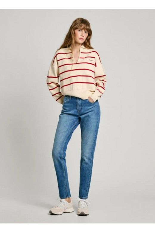Calça Jeans Mulher Pepe Jeans TAPARED Calça Jeans Mulher Pepe Jeans TAPARED